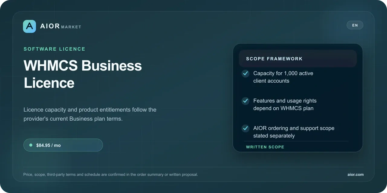 WHMCS Business 1000 License