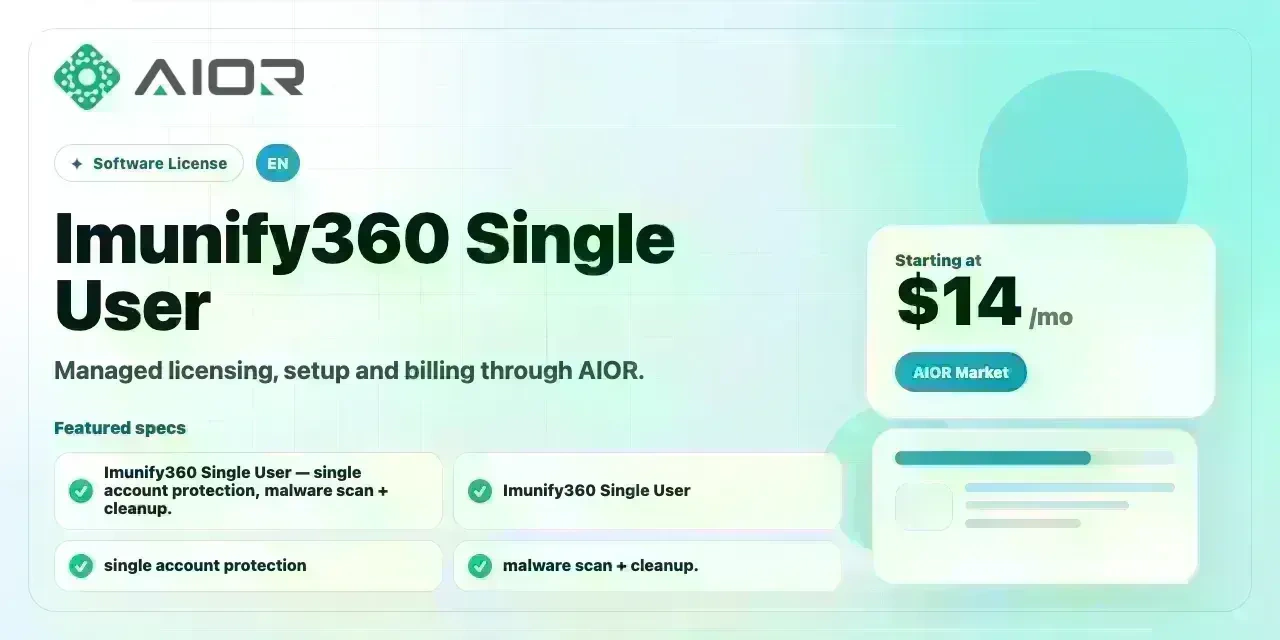 Imunify360 Single User