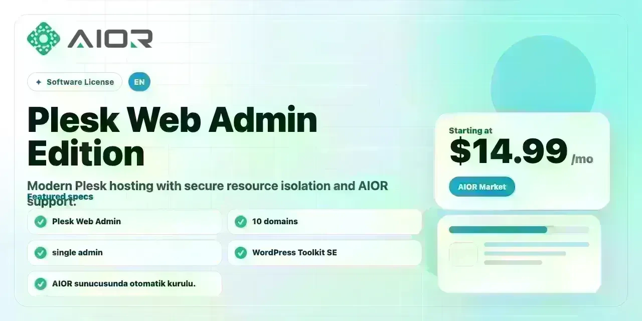 Plesk Web Admin Edition