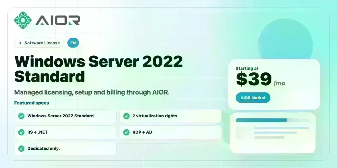 Windows Server 2022 Standard