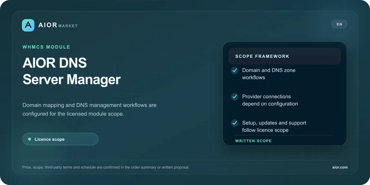 AIOR DNS SERVER MANAGER