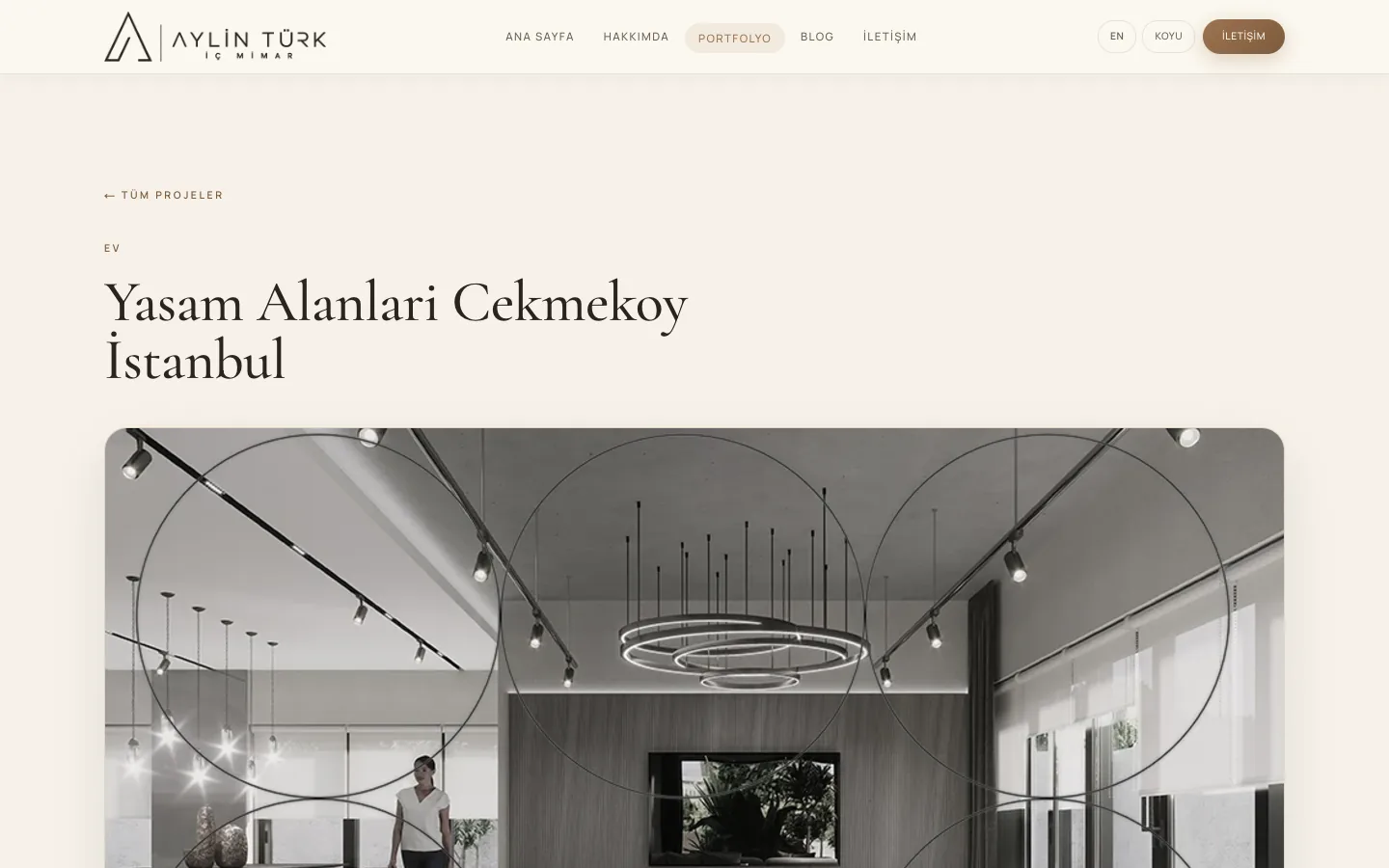 Yasam Alanlari Cekmekoy İstanbul | Aylin Türk | Aylin Türk İç Mimar — desktop