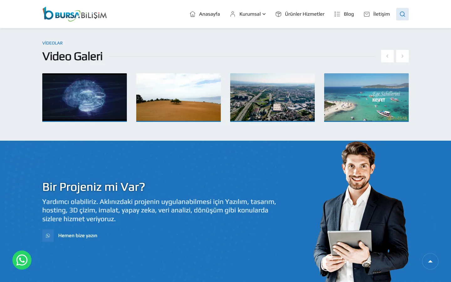 Homepage — desktop — section 2