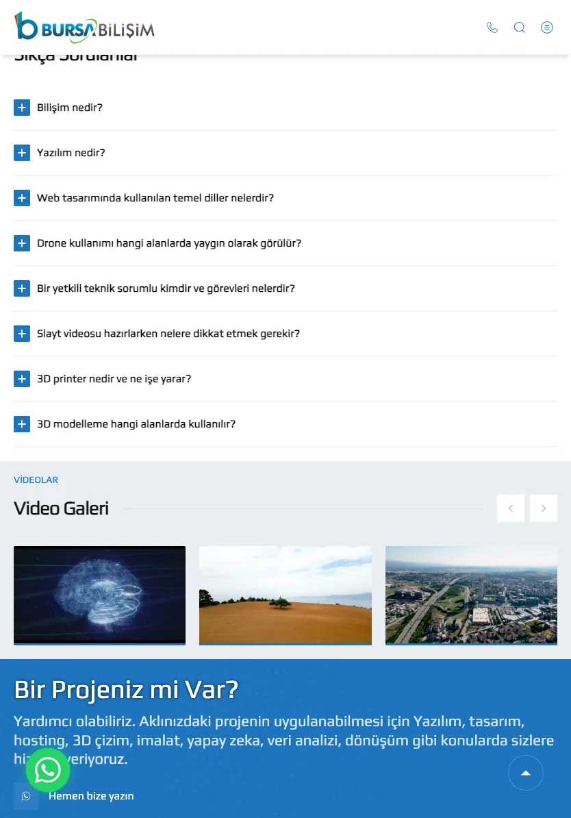 Homepage — tablet — section 2
