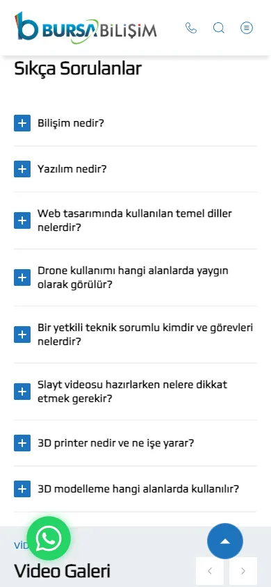 Homepage — mobile — section 2