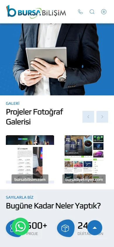 Homepage (dark theme) — mobile — section 2