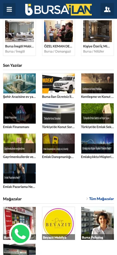 Homepage — mobile — section 3