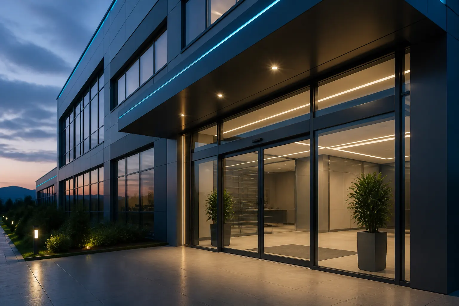 Photosensor automatic door application