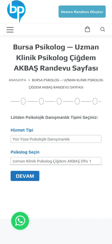 randevu/ — mobil