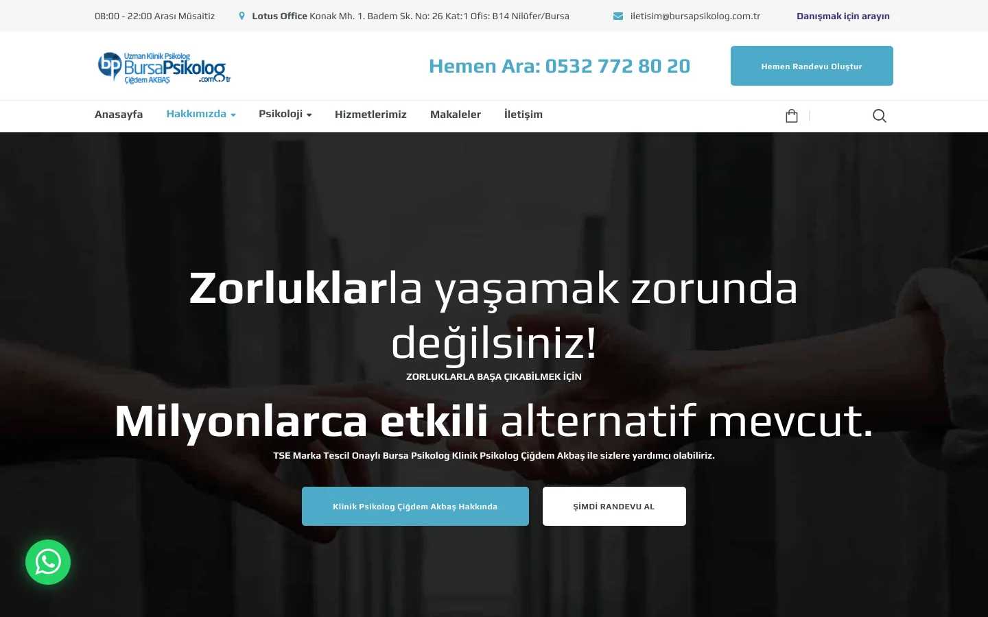 bursa psikolog hakkinda/ — masaüstü