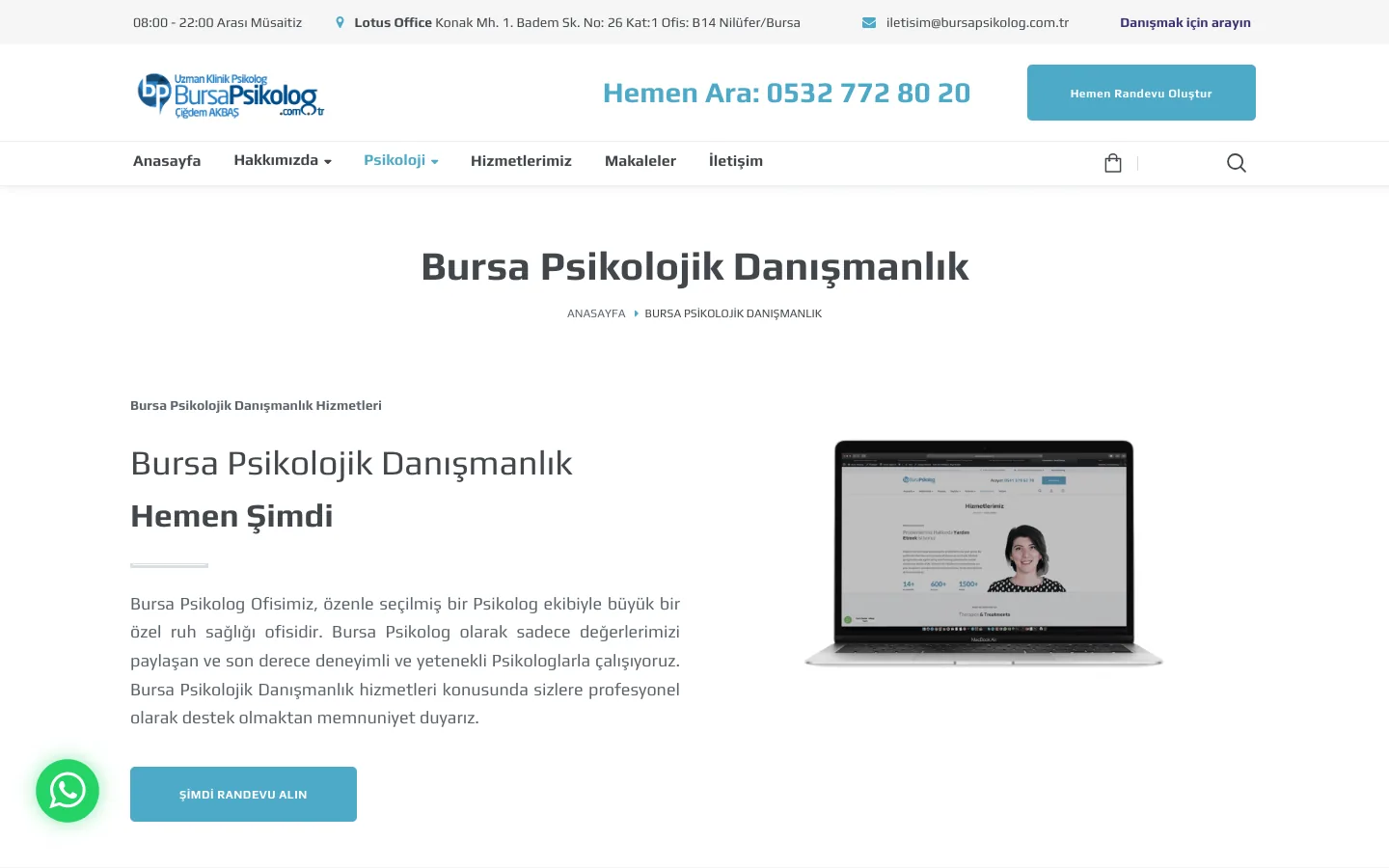 bursa psikolojik danismanlik/ — masaüstü