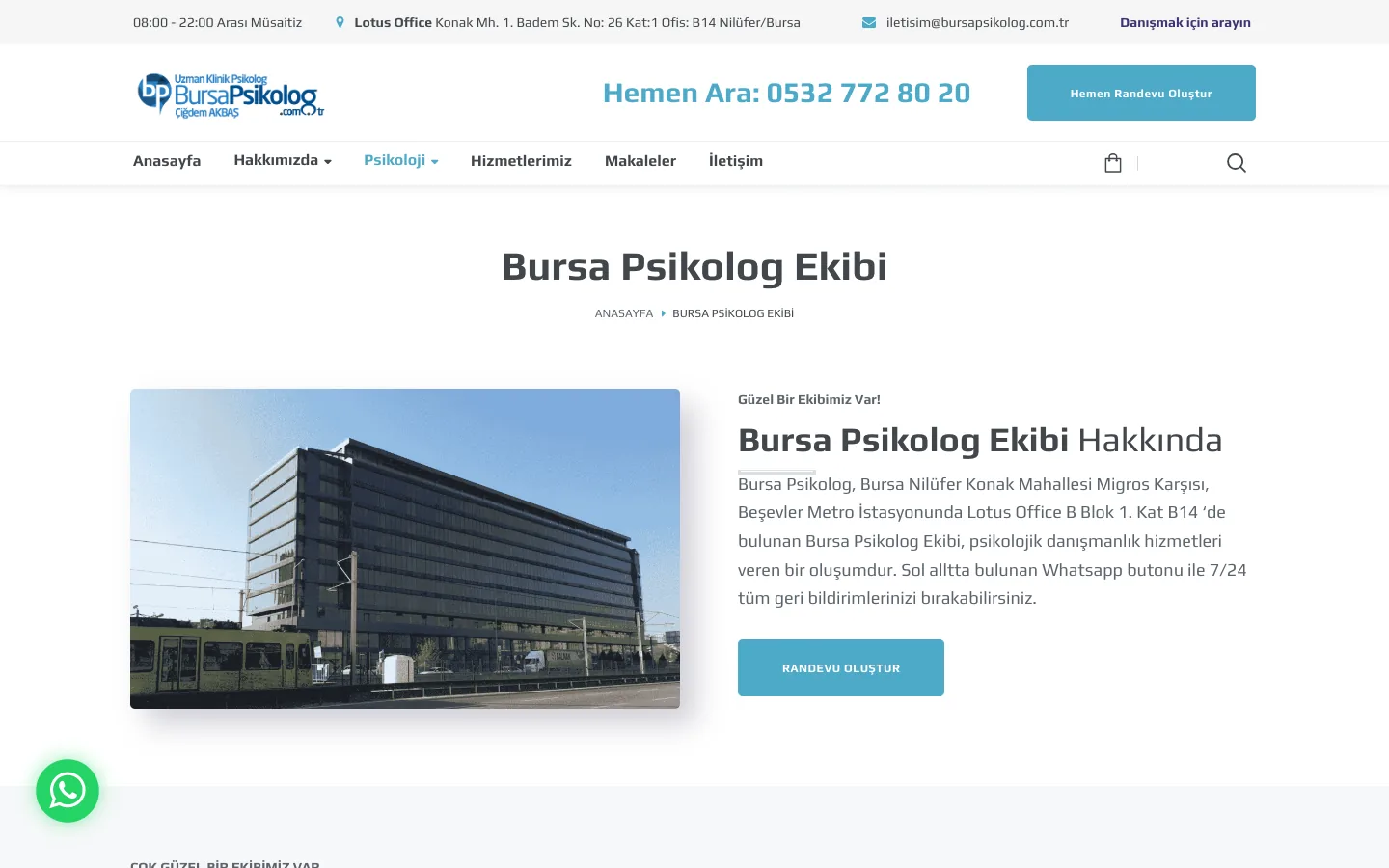 bursa psikolog ekibi/ — masaüstü