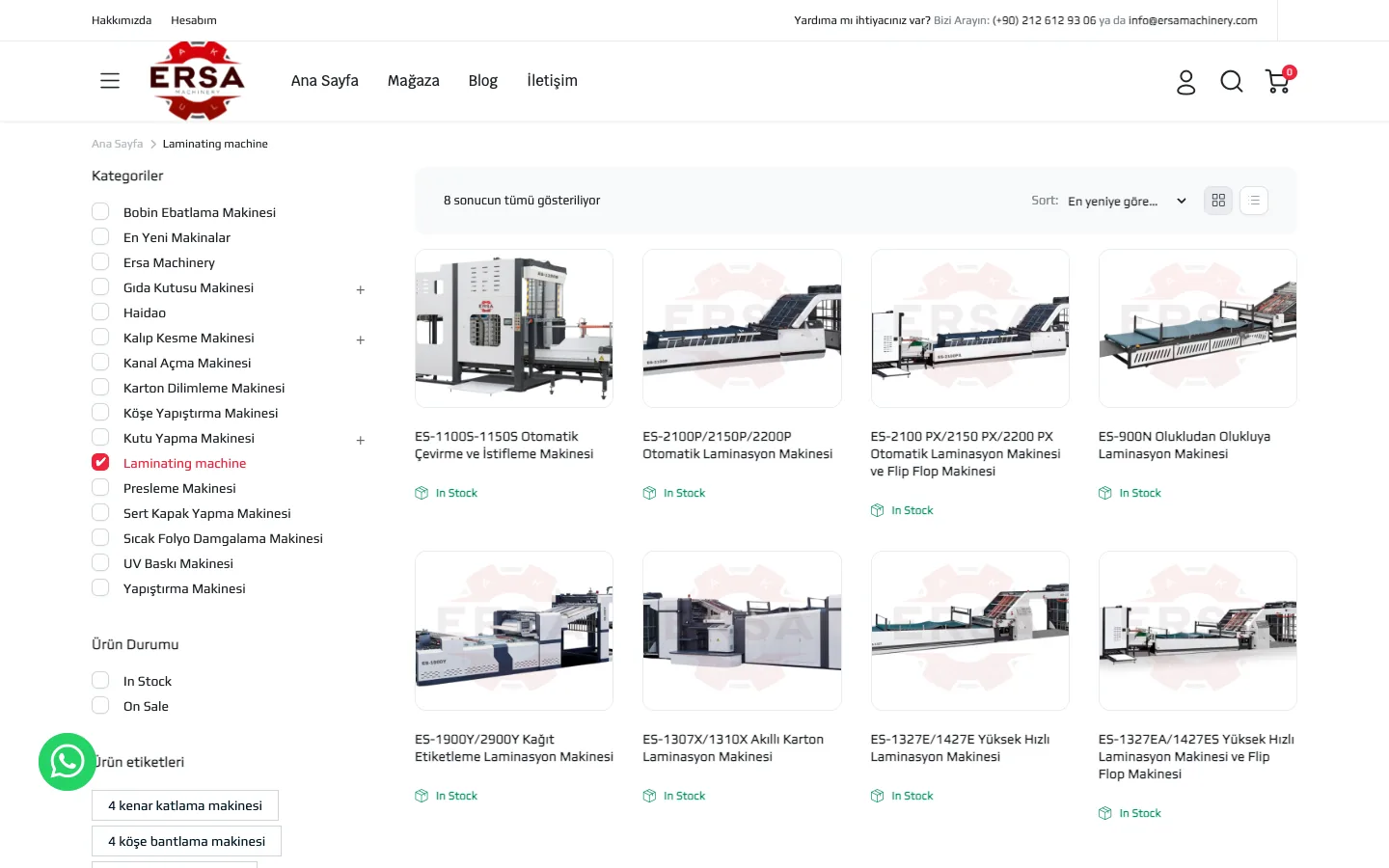 Laminating machine – Ersa Makine — desktop