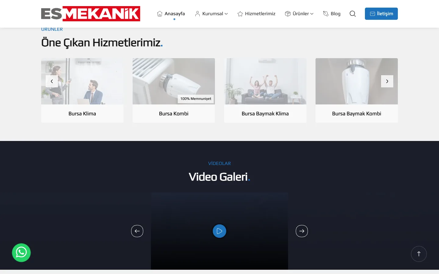 Homepage — desktop — section 2