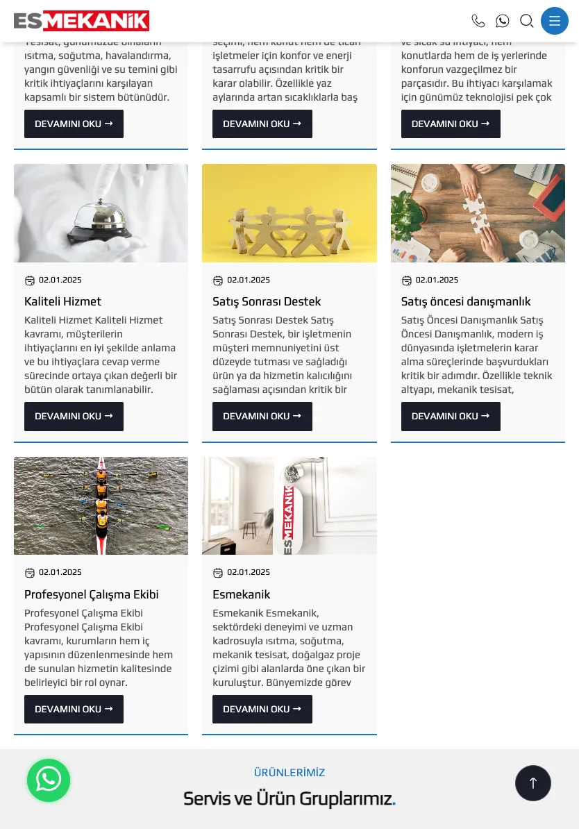 Homepage — tablet — section 3