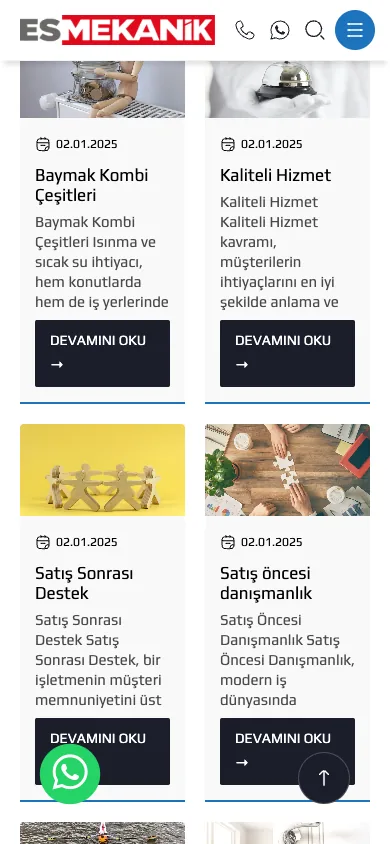 Homepage — mobile — section 3