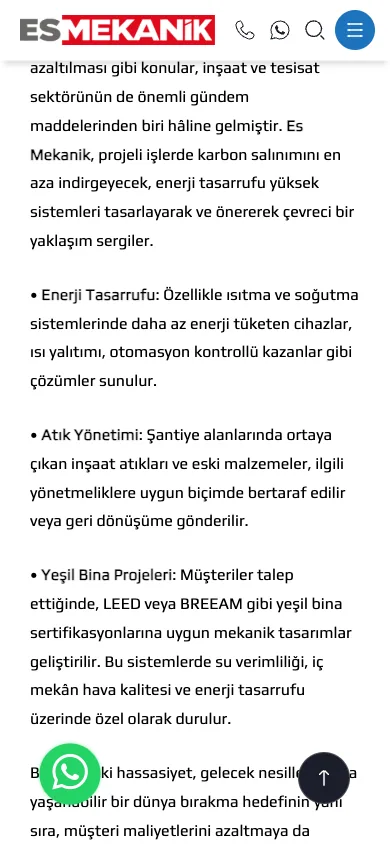 es mekanik hakkimizda/ — mobile — section 2