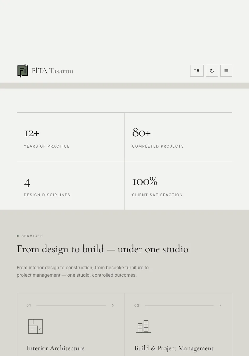 Homepage — tablet — section 2