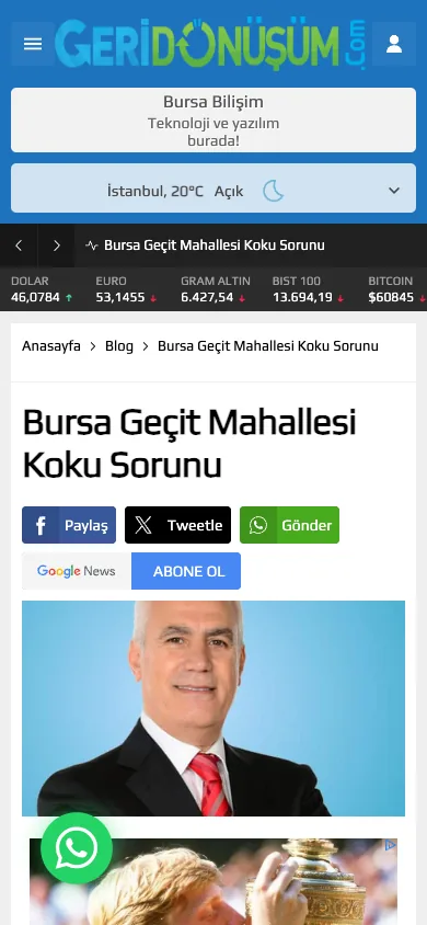 bursa gecit mahallesi koku sorunu 2/3182/ — mobile