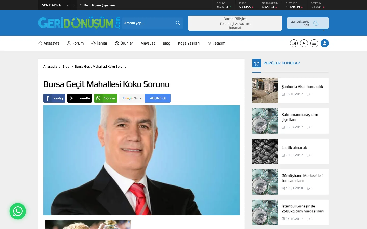 bursa gecit mahallesi koku sorunu 2/3182/ (dark theme) — desktop