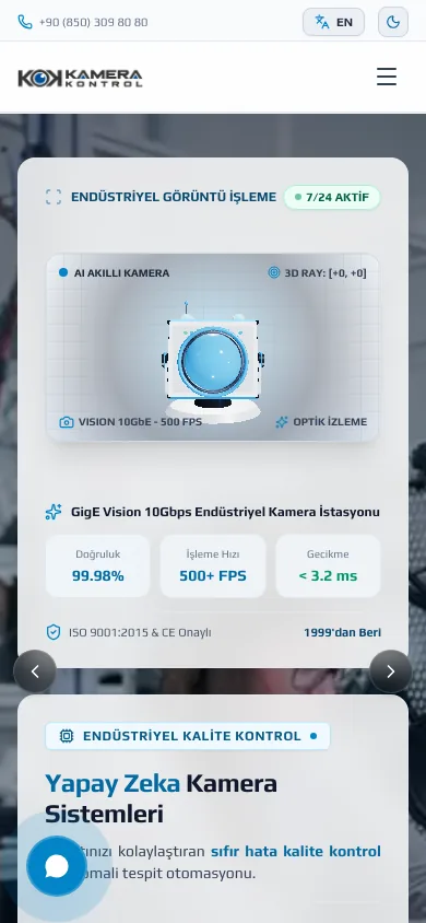 Homepage — mobile
