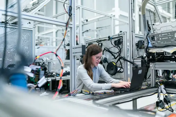 Industrial facility — camera control hero visual