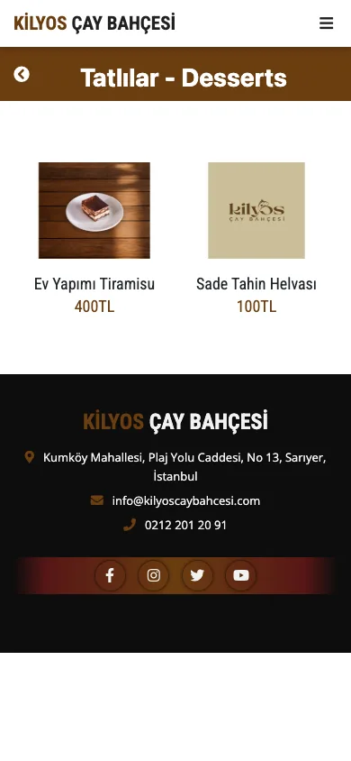 Tatlılar - Desserts — mobile