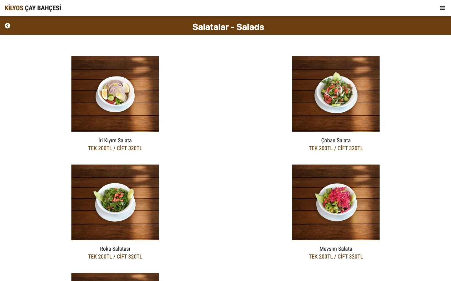 Salatalar - Salads — desktop