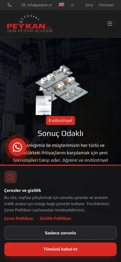 Homepage — Turkish — dark — mobile
