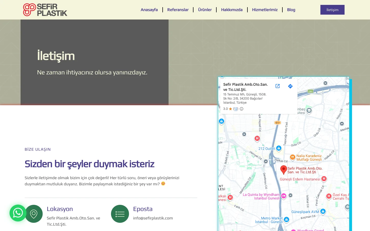 iletisim — desktop